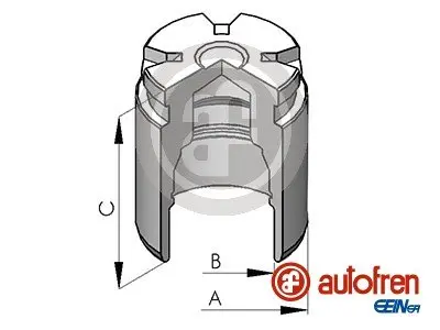 Поршень заднего тормозного суппорта autofren seinsa D025530