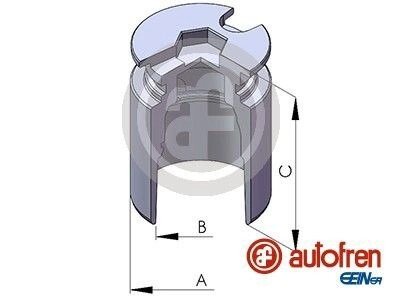 Поршень заднего тормозного суппорта autofren Seinsa D025777 на Ягуар X type