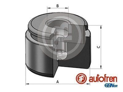 Ремкомплект направляющих тормозного суппорта autofren Seinsa D025565 на Вольво V70