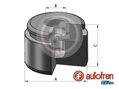 Ремкомплект гальмівного супорта Autofren Seinsa D025565