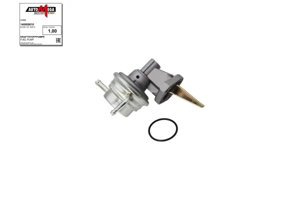 Бензонасос механічний VW Golf/Passat -91 automega dello 140009610