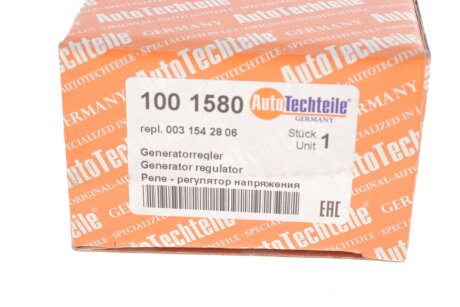 Реле-регулятор напряжения генератора autotechteile 1001580