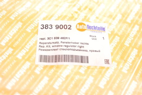 Склопідіймач autotechteile 3839002