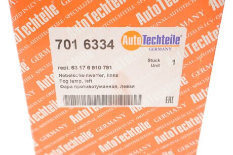 Фара протитуманна, ліва autotechteile 7016334