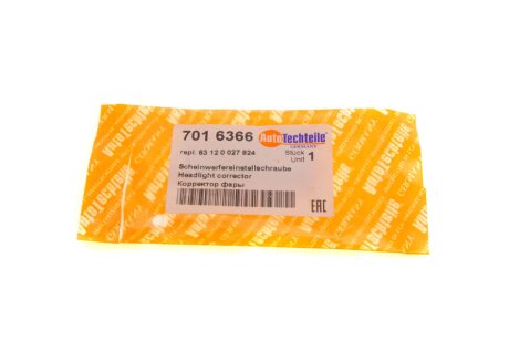 Коректор фари autotechteile 7016366
