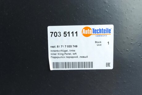 Підкрилок передній, лівий autotechteile 7035111