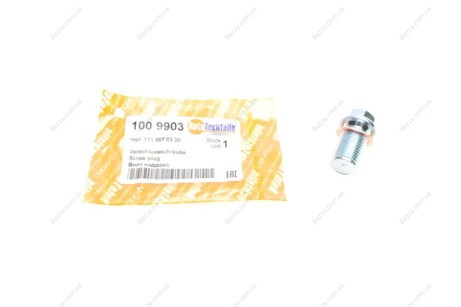 Болт слива autotechteile 100 9903