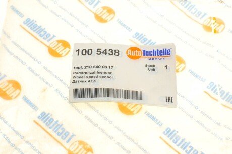Датчик частоти обертання колеса autotechteile 1005438