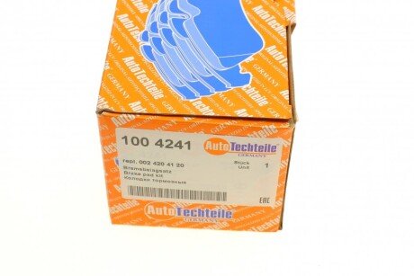 Колодки ручного (стоячого) тормоза autotechteile 1004241