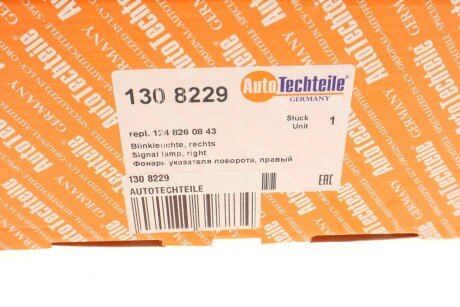 Ліхтар вказівника повороту, правий autotechteile 1308229