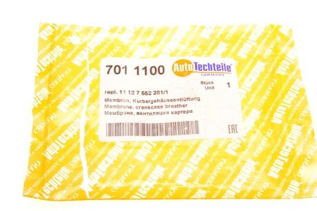 Мембрана вентиляції картера autotechteile 7011100