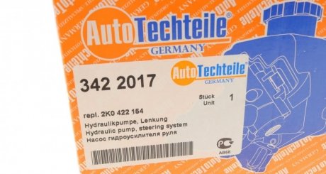 Насос ГУР autotechteile 3422017