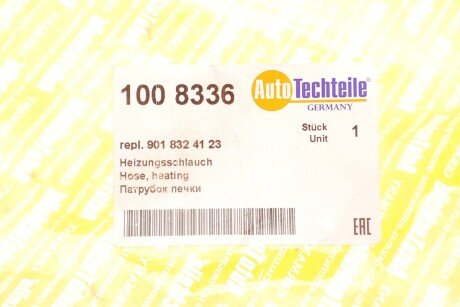 Патрубок печки autotechteile 1008336