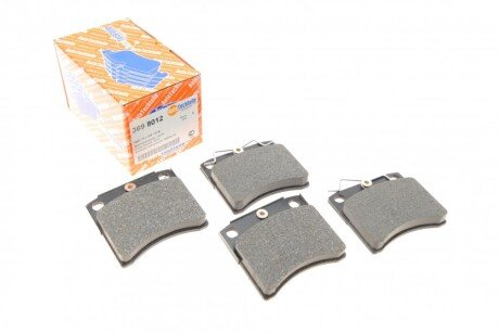 Передние тормозные колодки autotechteile 3698012 на Фольксваген Транспортер т4