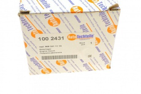 Подушка (опора) двигуна autotechteile 1002431