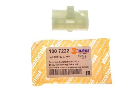 Ползунок стеклоподъемника, L autotechteile 1007222