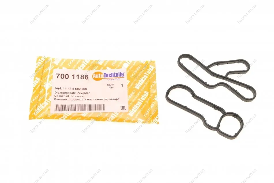 Прокладка радіатора масляного (комплект) Autotechteile 700 1186 (фото 1)