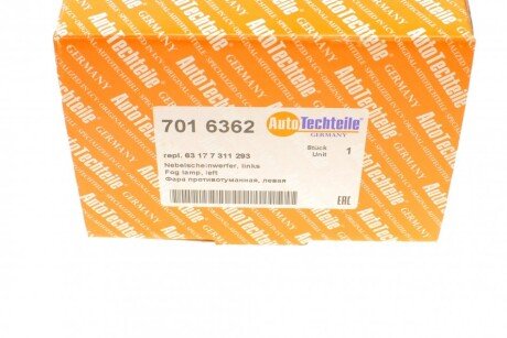 Протитуманка autoTechteile 7016362