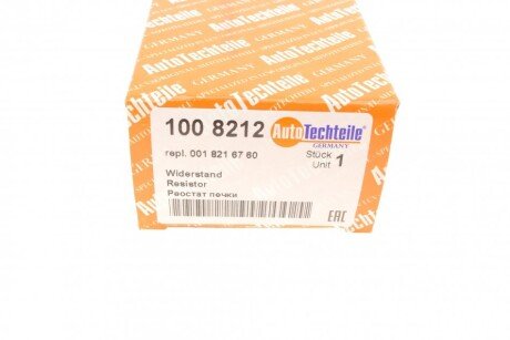 Реостат печки autotechteile 1008212