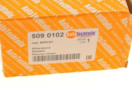 Реостат пічки autotechteile 5090102