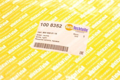 Решетка капота autotechteile 1008352