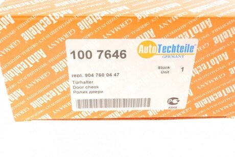 Ролик двери autotechteile 1007646