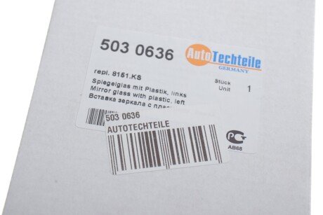 Скло дзеркала autotechteile 5030636