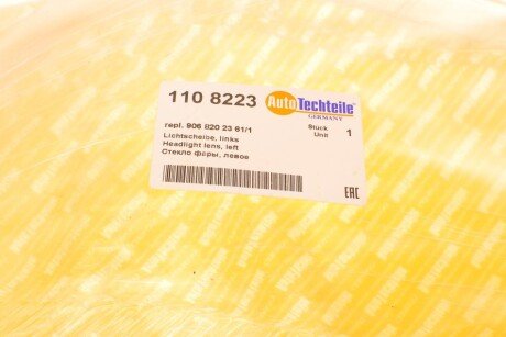 Скло фари autotechteile 1108223