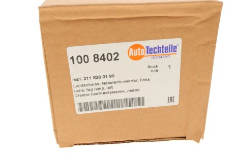 Стекло противотуманной фары (птф) autotechteile 1008402