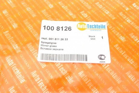 Стекло зеркала autotechteile 1008126