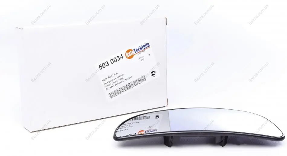 Стекло зеркала Autotechteile 503 0034 (фото 1)