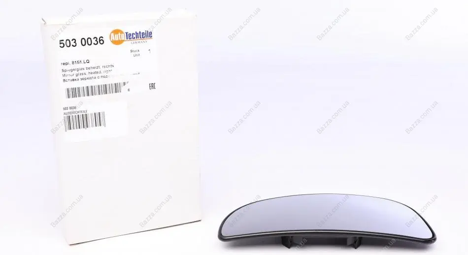 Стекло зеркала Autotechteile 503 0036 (фото 1)