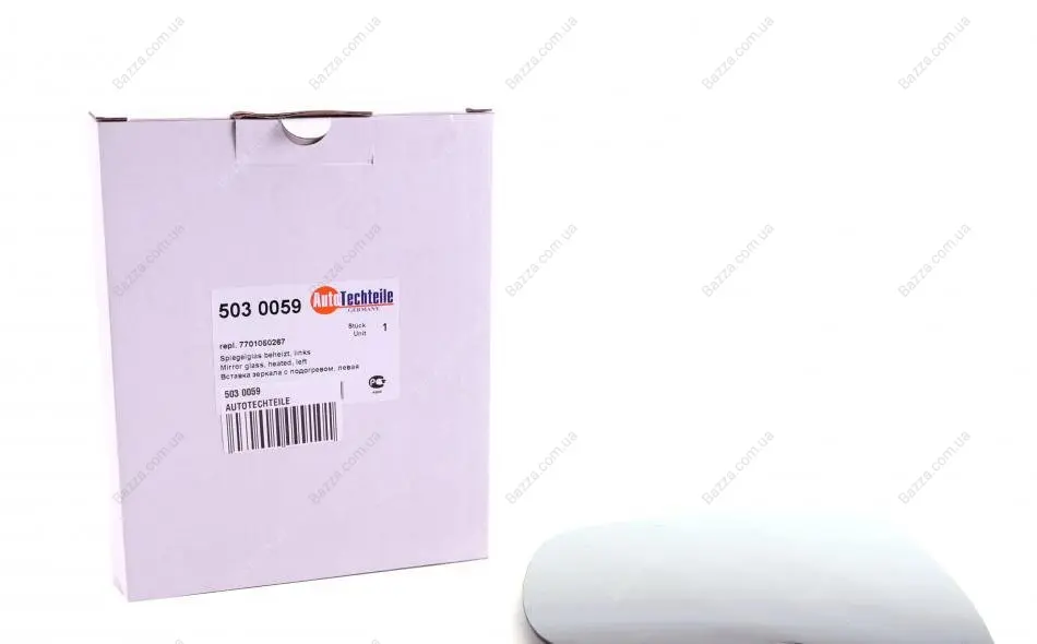 Стекло зеркала Autotechteile 503 0059 (фото 1)