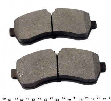 Колодки ручного (стоячого) тормоза autotechteile 1004309