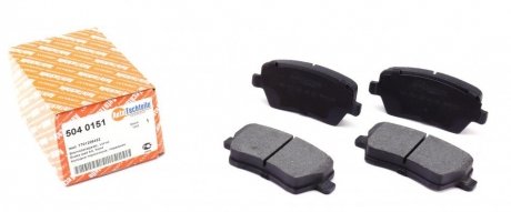 Колодки ручного (стоячого) гальма autotechteile 5040151 на Рено Меган 4