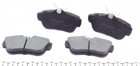 Колодки ручного (стоячого) гальма autotechteile 5040171