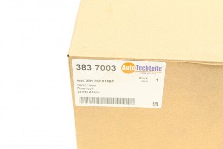 Замок двери autotechteile 3837003