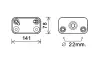 AVA BMW Оливний радіатор (без корпуса) X5 E53 3.0d/4.6 00- AVA cooling systems BW3406