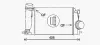 AVA RENAULT Інтеркулер Grand Scenic IV, Kadjar, Megane IV, Talisman, Nissan Qashqai II, X-Trail 1.2/1.5dCi/1.6 AVA cooling systems DN4442