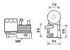 AVA FORD масляний радіатор (з корпусом) Transit Connect 1.8TDCi 02- AVA cooling systems FD3598H