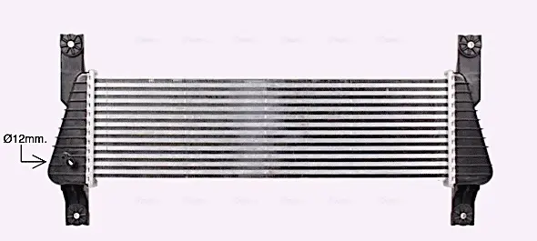 Радиатор интеркулера AVA cooling systems FD4655