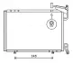 AVA FORD Радіатор кондиціонера (конденсатор) B-MAX 1.0 12-, FIESTA VI 1.0 12-, TRANSIT COURIER B460 1.0 14- AVA cooling systems FD5592