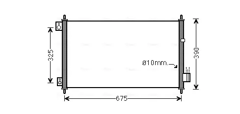 Радіатор кондиціонера AVA Cooling Systems HD5229 (фото 1)