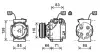 AVA HONDA Компресор кондиціонера CITY IV 1.3 05-, JAZZ II 1.2, 1.3 02- AVA Cooling Systems HDAK260 (фото 1)