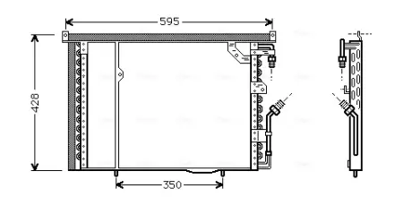 Радіатор кодиціонера AVA cooling systems MS5195