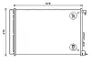 Радіатор кодиціонера AVA cooling systems MS5678D