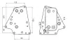 Охолоджувач оливи AVA Cooling Systems OL3748 (фото 1)