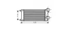 Радиатор интеркулера AVA cooling systems PEA4343