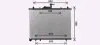 Радиатор интеркулера AVA cooling systems RT2650