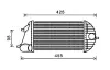 Радіатор інтеркулера AVA Cooling Systems SZA4123 (фото 1)